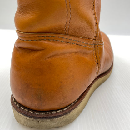 【現状渡し品】【メンズ】 REDWING レッド ウィング 9‘PECOS GOLD RUSSET 9866 9インチ ペコス ゴールドラセット 靴 164-261007-sa-14-teih サイズ：27cm カラー：ブラウン 万代Net店