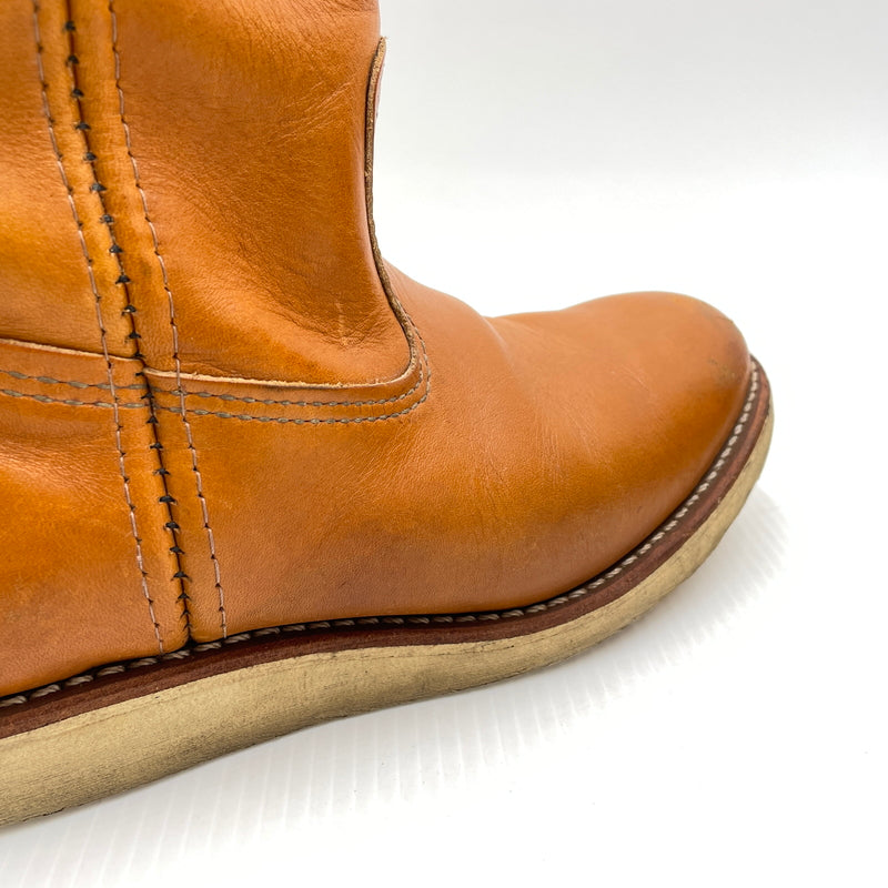 【現状渡し品】【メンズ】 REDWING レッド ウィング 9‘PECOS GOLD RUSSET 9866 9インチ ペコス ゴールドラセット 靴 164-261007-sa-14-teih サイズ：27cm カラー：ブラウン 万代Net店