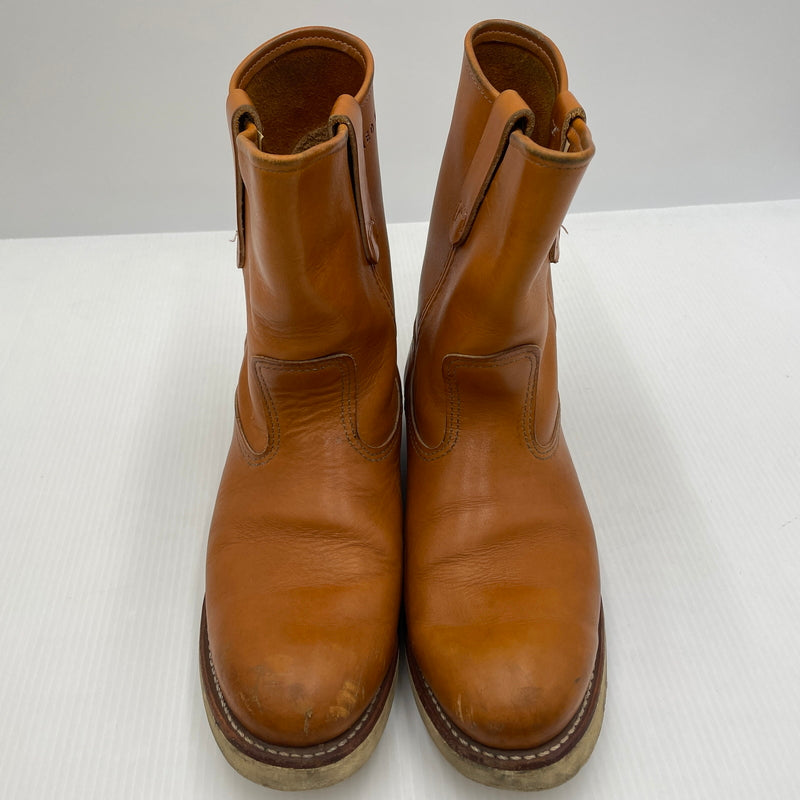 【現状渡し品】【メンズ】 REDWING レッド ウィング 9‘PECOS GOLD RUSSET 9866 9インチ ペコス ゴールドラセット 靴 164-261007-sa-14-teih サイズ：27cm カラー：ブラウン 万代Net店