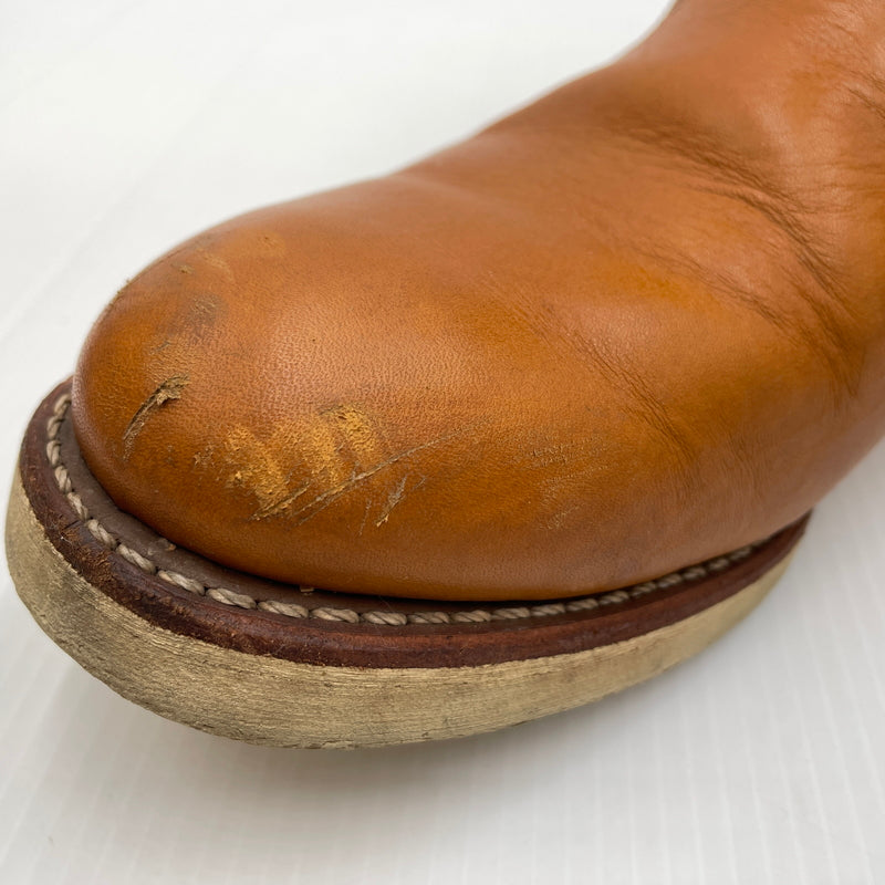 【現状渡し品】【メンズ】 REDWING レッド ウィング 9‘PECOS GOLD RUSSET 9866 9インチ ペコス ゴールドラセット 靴 164-261007-sa-14-teih サイズ：27cm カラー：ブラウン 万代Net店