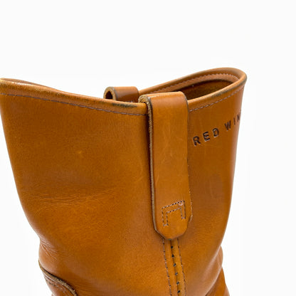 【現状渡し品】【メンズ】 REDWING レッド ウィング 9‘PECOS GOLD RUSSET 9866 9インチ ペコス ゴールドラセット 靴 164-261007-sa-14-teih サイズ：27cm カラー：ブラウン 万代Net店