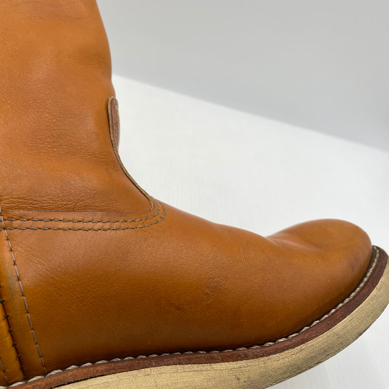 【現状渡し品】【メンズ】 REDWING レッド ウィング 9‘PECOS GOLD RUSSET 9866 9インチ ペコス ゴールドラセット 靴 164-261007-sa-14-teih サイズ：27cm カラー：ブラウン 万代Net店