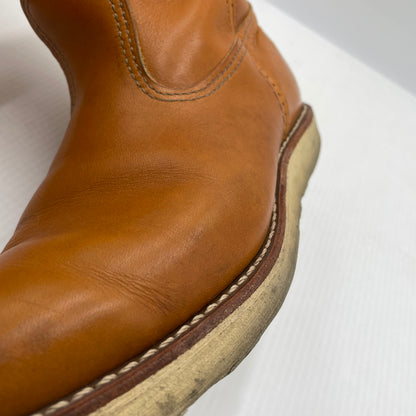 【現状渡し品】【メンズ】 REDWING レッド ウィング 9‘PECOS GOLD RUSSET 9866 9インチ ペコス ゴールドラセット 靴 164-261007-sa-14-teih サイズ：27cm カラー：ブラウン 万代Net店