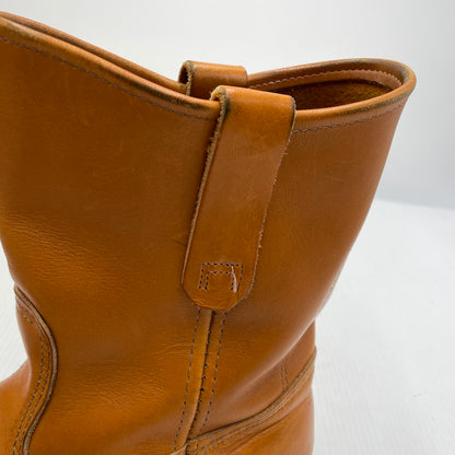 【現状渡し品】【メンズ】 REDWING レッド ウィング 9‘PECOS GOLD RUSSET 9866 9インチ ペコス ゴールドラセット 靴 164-261007-sa-14-teih サイズ：27cm カラー：ブラウン 万代Net店