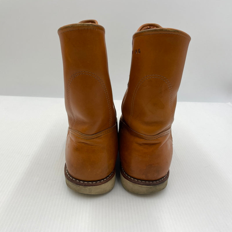【現状渡し品】【メンズ】 REDWING レッド ウィング 9‘PECOS GOLD RUSSET 9866 9インチ ペコス ゴールドラセット 靴 164-261007-sa-14-teih サイズ：27cm カラー：ブラウン 万代Net店