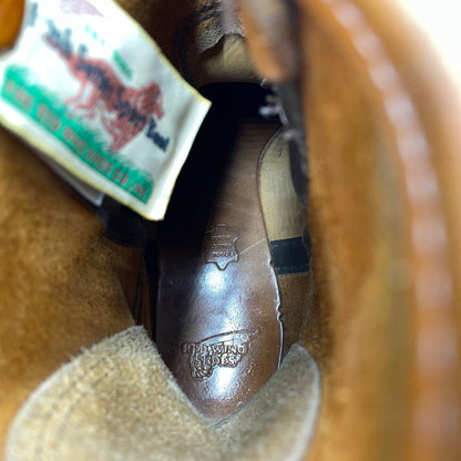 【現状渡し品】【メンズ】 REDWING レッド ウィング 9‘PECOS GOLD RUSSET 9866 9インチ ペコス ゴールドラセット 靴 164-261007-sa-14-teih サイズ：27cm カラー：ブラウン 万代Net店