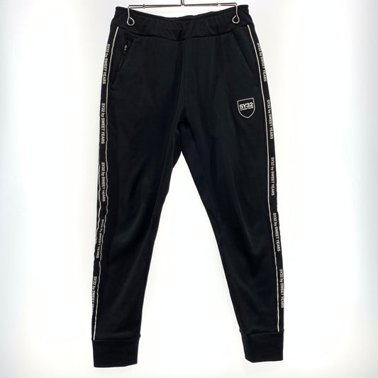 【中古品】【メンズ】 SY32 BY SWEETYEARS エスワイ32バイスィートイヤーズ LINE TAPE TRACK PANTS ラインテープ トラック パンツ ボトムス ジャージ 152-261006-ko-24-teih サイズ：M カラー：ブラック 万代Net店