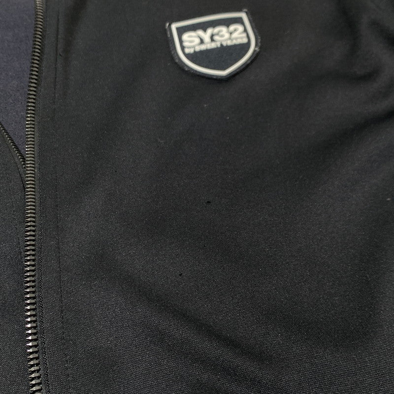 【中古品】【メンズ】 SY32 BY SWEETYEARS エスワイ32バイスィートイヤーズ TRACK JACKET トラックジャケット ライトアウター ジャージ 140-261006-ko-08-teih サイズ：L カラー：ブラック 万代Net店
