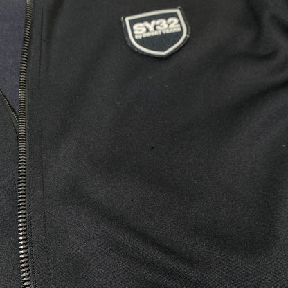 【中古品】【メンズ】 SY32 BY SWEETYEARS エスワイ32バイスィートイヤーズ TRACK JACKET トラックジャケット ライトアウター ジャージ 140-261006-ko-08-teih サイズ：L カラー：ブラック 万代Net店