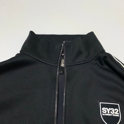 【中古品】【メンズ】 SY32 BY SWEETYEARS エスワイ32バイスィートイヤーズ TRACK JACKET トラックジャケット ライトアウター ジャージ 140-261006-ko-08-teih サイズ：L カラー：ブラック 万代Net店