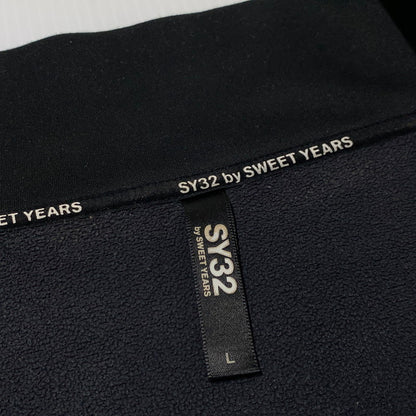 【中古品】【メンズ】 SY32 BY SWEETYEARS エスワイ32バイスィートイヤーズ TRACK JACKET トラックジャケット ライトアウター ジャージ 140-261006-ko-08-teih サイズ：L カラー：ブラック 万代Net店