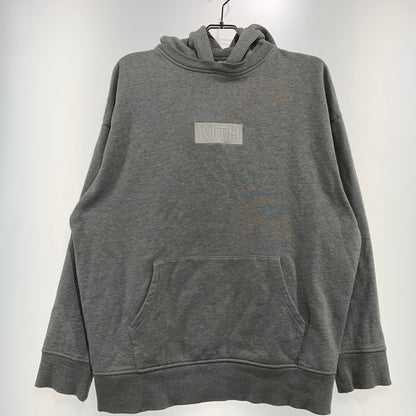 【中古品】【メンズ】 KITH キス CLASSIC LOGO HOODIE KH2236 クラシック ロゴ フーディ トップス プルオーバーパーカー 142-261006-ko-09-teih サイズ：L カラー：グレー 万代Net店