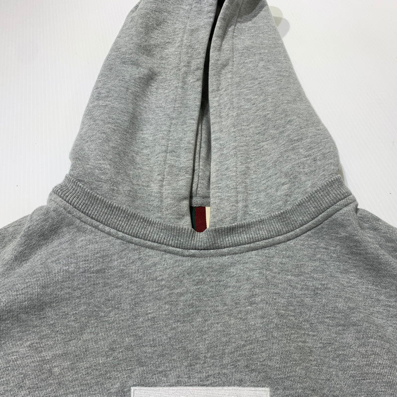【中古品】【メンズ】 KITH キス CLASSIC LOGO HOODIE KH2236 クラシック ロゴ フーディ トップス プルオーバーパーカー 142-261006-ko-09-teih サイズ：L カラー：グレー 万代Net店