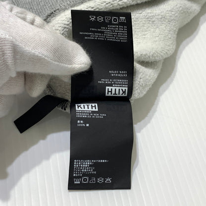 【中古品】【メンズ】 KITH キス CLASSIC LOGO HOODIE KH2236 クラシック ロゴ フーディ トップス プルオーバーパーカー 142-261006-ko-09-teih サイズ：L カラー：グレー 万代Net店