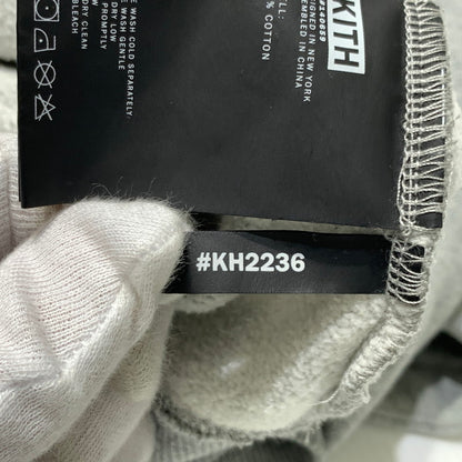 【中古品】【メンズ】 KITH キス CLASSIC LOGO HOODIE KH2236 クラシック ロゴ フーディ トップス プルオーバーパーカー 142-261006-ko-09-teih サイズ：L カラー：グレー 万代Net店