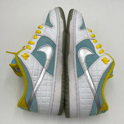 【中古品】【メンズ】 NIKE SB ナイキエスビー × FTC エフティーシー 別注コラボ DUNK LOW ”WHITE BLUE” DH7687-400 ダンク ロー ホワイト ブルー スニーカー 靴 160-261007-sa-10-teih サイズ：29cm カラー：ブルー×ホワイト 万代Net店