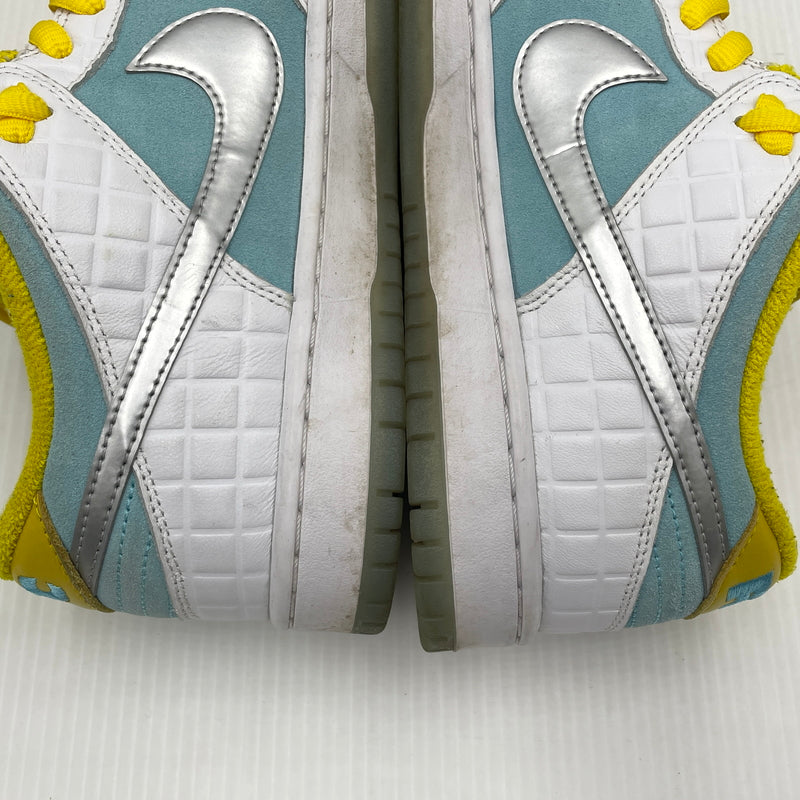 【中古品】【メンズ】 NIKE SB ナイキエスビー × FTC エフティーシー 別注コラボ DUNK LOW ”WHITE BLUE” DH7687-400 ダンク ロー ホワイト ブルー スニーカー 靴 160-261007-sa-10-teih サイズ：29cm カラー：ブルー×ホワイト 万代Net店