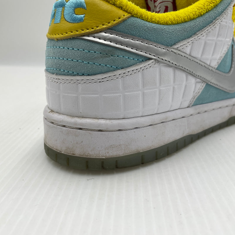 【中古品】【メンズ】 NIKE SB ナイキエスビー × FTC エフティーシー 別注コラボ DUNK LOW ”WHITE BLUE” DH7687-400 ダンク ロー ホワイト ブルー スニーカー 靴 160-261007-sa-10-teih サイズ：29cm カラー：ブルー×ホワイト 万代Net店