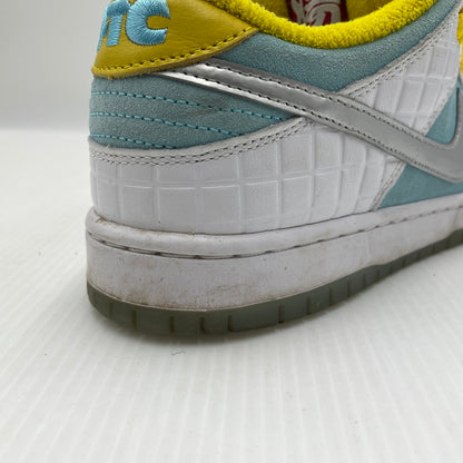 【中古品】【メンズ】 NIKE SB ナイキエスビー × FTC エフティーシー 別注コラボ DUNK LOW ”WHITE BLUE” DH7687-400 ダンク ロー ホワイト ブルー スニーカー 靴 160-261007-sa-10-teih サイズ：29cm カラー：ブルー×ホワイト 万代Net店