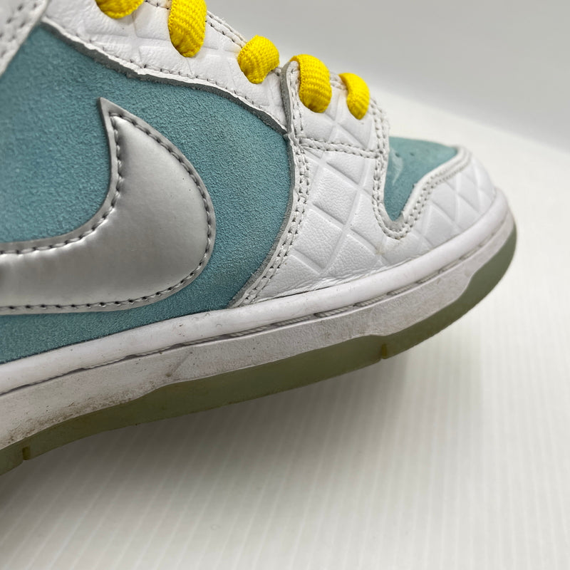 【中古品】【メンズ】 NIKE SB ナイキエスビー × FTC エフティーシー 別注コラボ DUNK LOW ”WHITE BLUE” DH7687-400 ダンク ロー ホワイト ブルー スニーカー 靴 160-261007-sa-10-teih サイズ：29cm カラー：ブルー×ホワイト 万代Net店