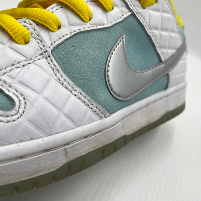【中古品】【メンズ】 NIKE SB ナイキエスビー × FTC エフティーシー 別注コラボ DUNK LOW ”WHITE BLUE” DH7687-400 ダンク ロー ホワイト ブルー スニーカー 靴 160-261007-sa-10-teih サイズ：29cm カラー：ブルー×ホワイト 万代Net店