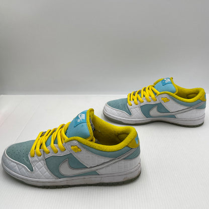 【中古品】【メンズ】 NIKE SB ナイキエスビー × FTC エフティーシー 別注コラボ DUNK LOW ”WHITE BLUE” DH7687-400 ダンク ロー ホワイト ブルー スニーカー 靴 160-261007-sa-10-teih サイズ：29cm カラー：ブルー×ホワイト 万代Net店