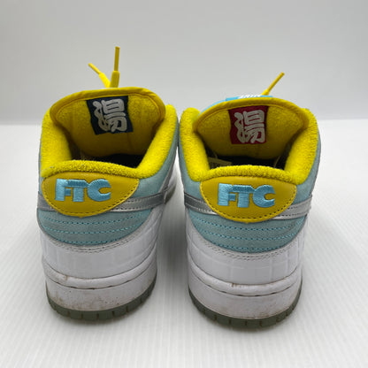 【中古品】【メンズ】 NIKE SB ナイキエスビー × FTC エフティーシー 別注コラボ DUNK LOW ”WHITE BLUE” DH7687-400 ダンク ロー ホワイト ブルー スニーカー 靴 160-261007-sa-10-teih サイズ：29cm カラー：ブルー×ホワイト 万代Net店
