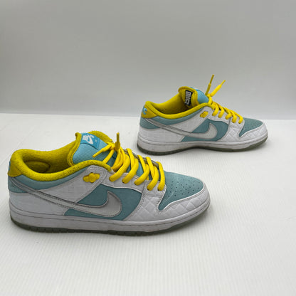【中古品】【メンズ】 NIKE SB ナイキエスビー × FTC エフティーシー 別注コラボ DUNK LOW ”WHITE BLUE” DH7687-400 ダンク ロー ホワイト ブルー スニーカー 靴 160-261007-sa-10-teih サイズ：29cm カラー：ブルー×ホワイト 万代Net店