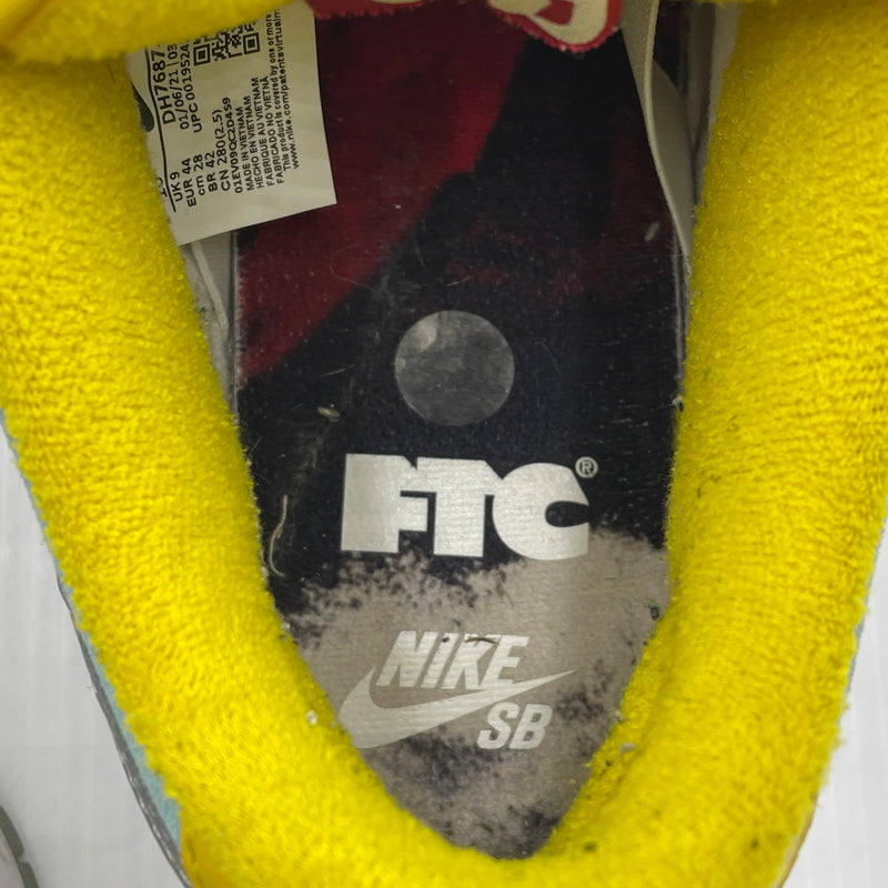 【中古品】【メンズ】 NIKE SB ナイキエスビー × FTC エフティーシー 別注コラボ DUNK LOW ”WHITE BLUE” DH7687-400 ダンク ロー ホワイト ブルー スニーカー 靴 160-261007-sa-10-teih サイズ：29cm カラー：ブルー×ホワイト 万代Net店