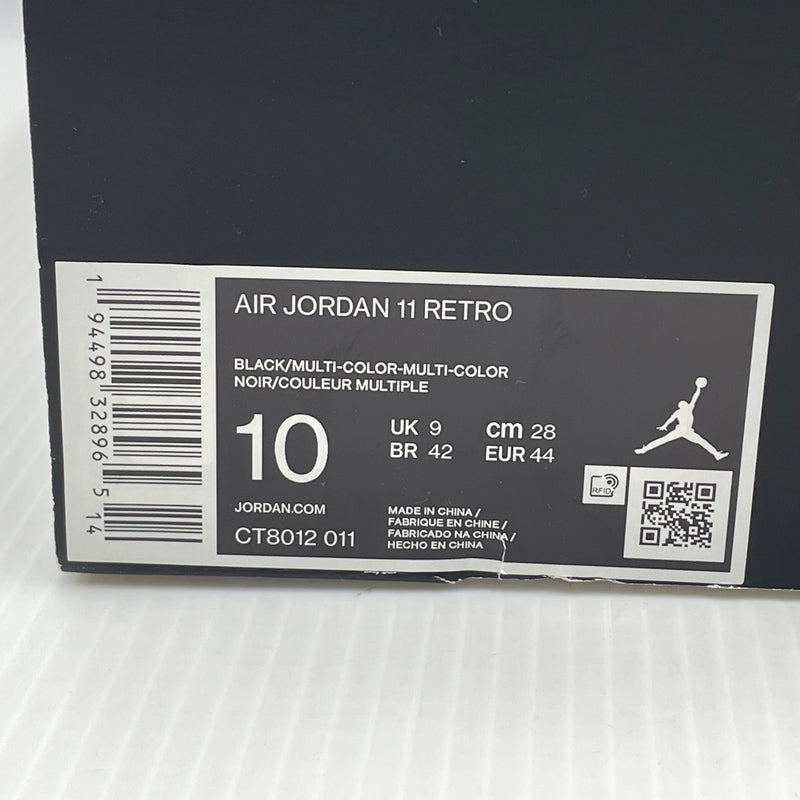 【中古品】【メンズ】 NIKE ナイキ AIRJORDAN 11 RETRO CT8012-011 エアジョーダン 11 レトロ ジュビリー スニーカー 靴 160-261007-sa-12-teih サイズ：28cm カラー：ブラック 万代Net店