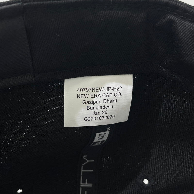 【中古品】【メンズ】 SUPREME シュプリーム 26SS DEVIL SLOGO NEWERA CAP デビル Sロゴ ニューエラ キャップ 帽子 185-261009-yo-11-teih サイズ：7 5/8(60.6cm) カラー：ブラック 万代Net店