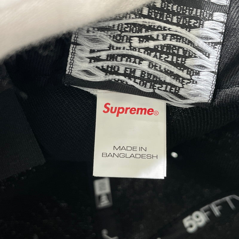 【中古品】【メンズ】 SUPREME シュプリーム 26SS DEVIL SLOGO NEWERA CAP デビル Sロゴ ニューエラ キャップ 帽子 185-261009-yo-11-teih サイズ：7 5/8(60.6cm) カラー：ブラック 万代Net店