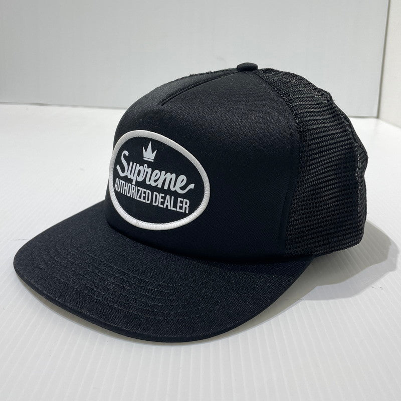 【中古品】【メンズ】 SUPREME シュプリーム AUTHORIZED MESH BACK 5-PANEL CAP オーソライズド メッシュバック 5パネル キャップ 帽子 185-261009-yo-12-teih サイズ：ONE SIZE(58cm) カラー：ブラック 万代Net店