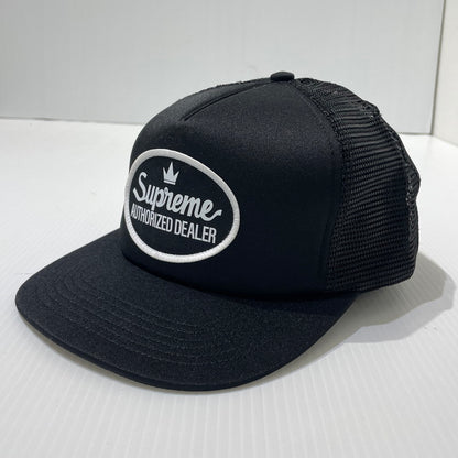 【中古品】【メンズ】 SUPREME シュプリーム AUTHORIZED MESH BACK 5-PANEL CAP オーソライズド メッシュバック 5パネル キャップ 帽子 185-261009-yo-12-teih サイズ：ONE SIZE(58cm) カラー：ブラック 万代Net店