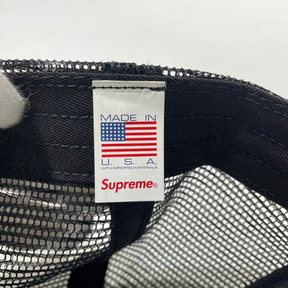 【中古品】【メンズ】 SUPREME シュプリーム AUTHORIZED MESH BACK 5-PANEL CAP オーソライズド メッシュバック 5パネル キャップ 帽子 185-261009-yo-12-teih サイズ：ONE SIZE(58cm) カラー：ブラック 万代Net店