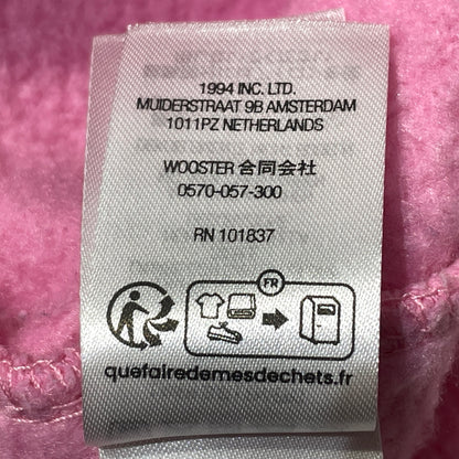 【中古品】【メンズ】 SUPREME シュプリーム × GOODENOUGH グッドナイフ 別注コラボ 25SS HOODED SWEATSHIRT 2025年春夏 フーデッド スウェット シャツ 長袖 トップス プルオーバーパーカー 149-261004-sa-25-teih サイズ：XXL カラー：ピンク 万代Net店