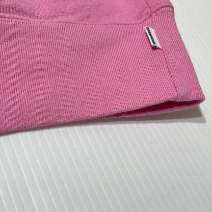 【中古品】【メンズ】 SUPREME シュプリーム × GOODENOUGH グッドナイフ 別注コラボ 25SS HOODED SWEATSHIRT 2025年春夏 フーデッド スウェット シャツ 長袖 トップス プルオーバーパーカー 149-261004-sa-25-teih サイズ：XXL カラー：ピンク 万代Net店