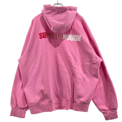 【中古品】【メンズ】 SUPREME シュプリーム × GOODENOUGH グッドナイフ 別注コラボ 25SS HOODED SWEATSHIRT 2025年春夏 フーデッド スウェット シャツ 長袖 トップス プルオーバーパーカー 149-261004-sa-25-teih サイズ：XXL カラー：ピンク 万代Net店