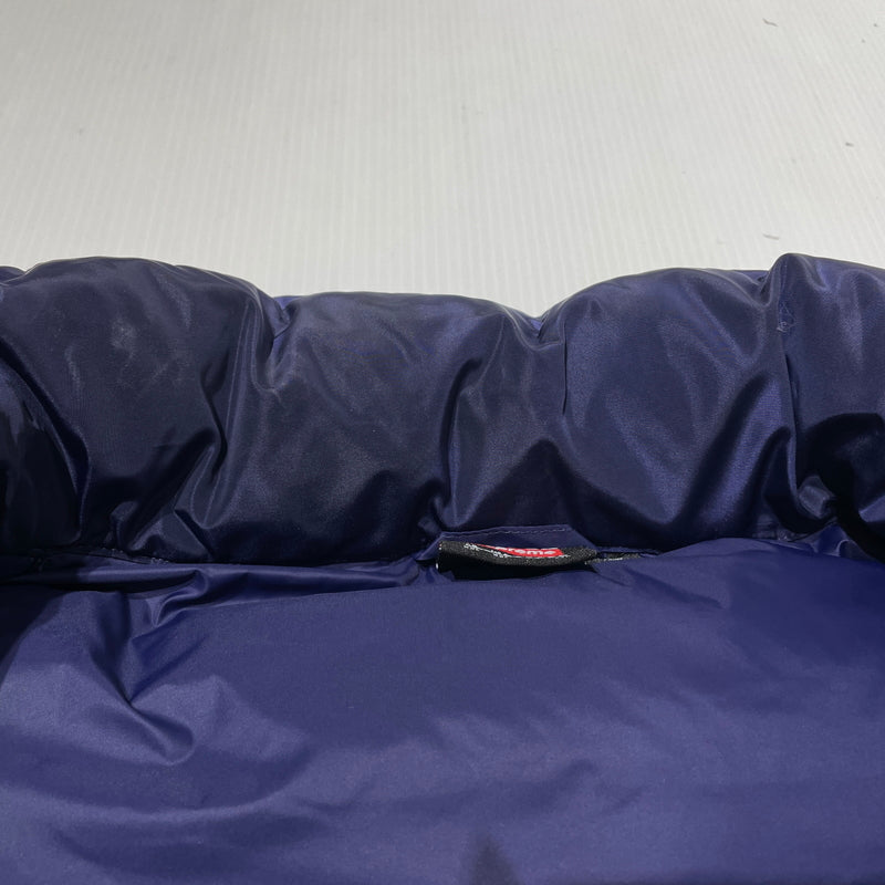 【中古品】【メンズ】 SUPREME シュプリーム × UMBRO アンブロ 別注コラボ 25AW DOWN PUFFER JACKET 2025年秋冬 ダウン パファー ジャケット アウター 149-261004-sa-27-teih サイズ：3XL カラー：ネイビー 万代Net店