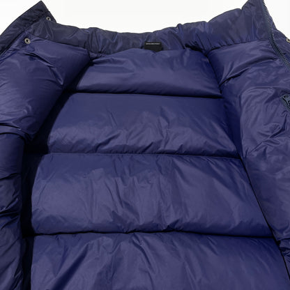 【中古品】【メンズ】 SUPREME シュプリーム × UMBRO アンブロ 別注コラボ 25AW DOWN PUFFER JACKET 2025年秋冬 ダウン パファー ジャケット アウター 149-261004-sa-27-teih サイズ：3XL カラー：ネイビー 万代Net店