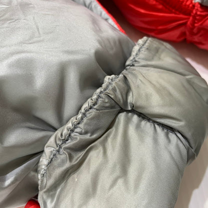 【中古品】【メンズ】 MONCLER モンクレール × GENIUS 5 CRAIG GREEN ジーニアス 5 クレイグ・グリーン 別注 コラボ COOLIDGE GIUBBOTTO E209H4139500 クーリッジ ダウンジャケット アウター 141-261009-ko-17-teih サイズ：2 カラー：レッドシルバーホワイト 万代Net店