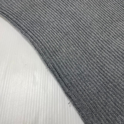 【中古品】【メンズ】 LOUIS VUITTON ルイ・ヴィトン 19AW WORLD LOGO JACQUARD KNIT RM192 OZJ HHN89W ワールドロゴ ジャガード ニット 長袖 トップス セーター 179-261014-yo-25-teih サイズ：L カラー：グレー 万代Net店
