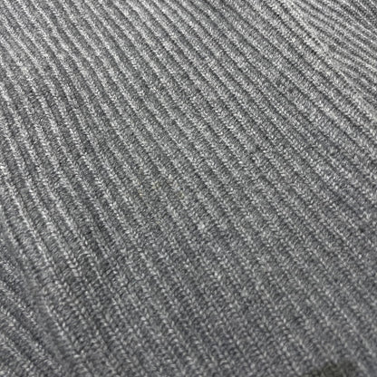 【中古品】【メンズ】 LOUIS VUITTON ルイ・ヴィトン 19AW WORLD LOGO JACQUARD KNIT RM192 OZJ HHN89W ワールドロゴ ジャガード ニット 長袖 トップス セーター 179-261014-yo-25-teih サイズ：L カラー：グレー 万代Net店