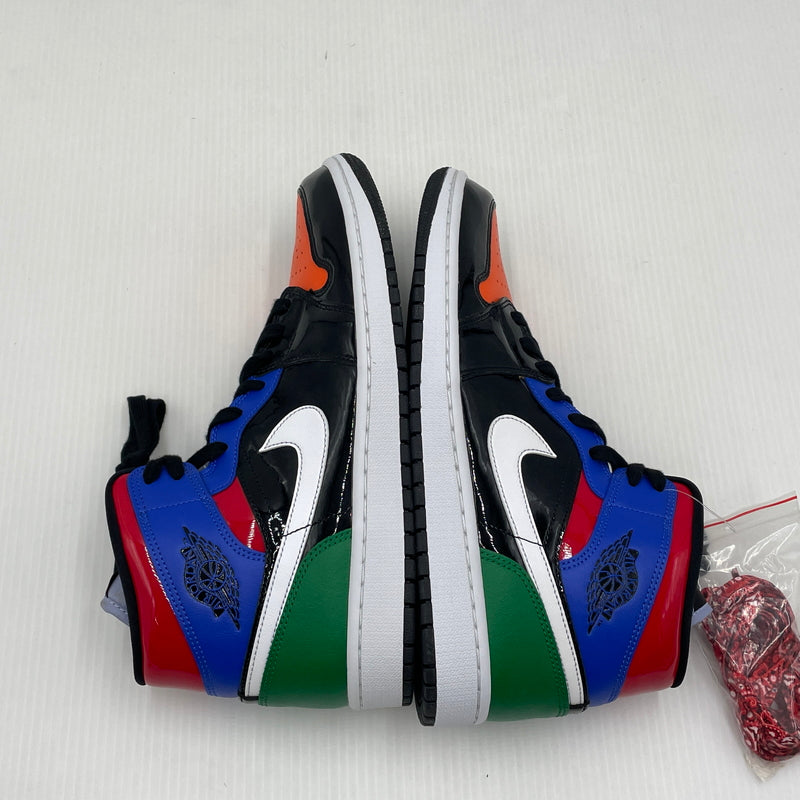 【中古品】【メンズ】 NIKE ナイキ WMNS AIR JORDAN 1 MID SE スニーカー 靴 CV5276-001 ウィメンズ エア ジョーダン ワン ミッド エスイー パテント ブレンド 靴 160-261007-sa-04-teih サイズ：29cm カラー：マルチ 万代Net店