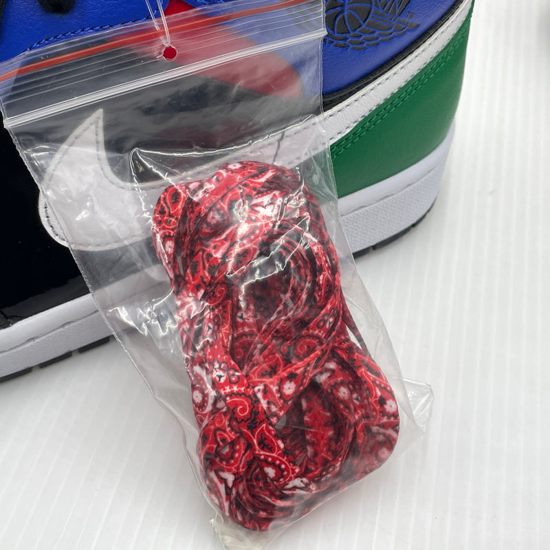 【中古品】【メンズ】 NIKE ナイキ WMNS AIR JORDAN 1 MID SE スニーカー 靴 CV5276-001 ウィメンズ エア ジョーダン ワン ミッド エスイー パテント ブレンド 靴 160-261007-sa-04-teih サイズ：29cm カラー：マルチ 万代Net店
