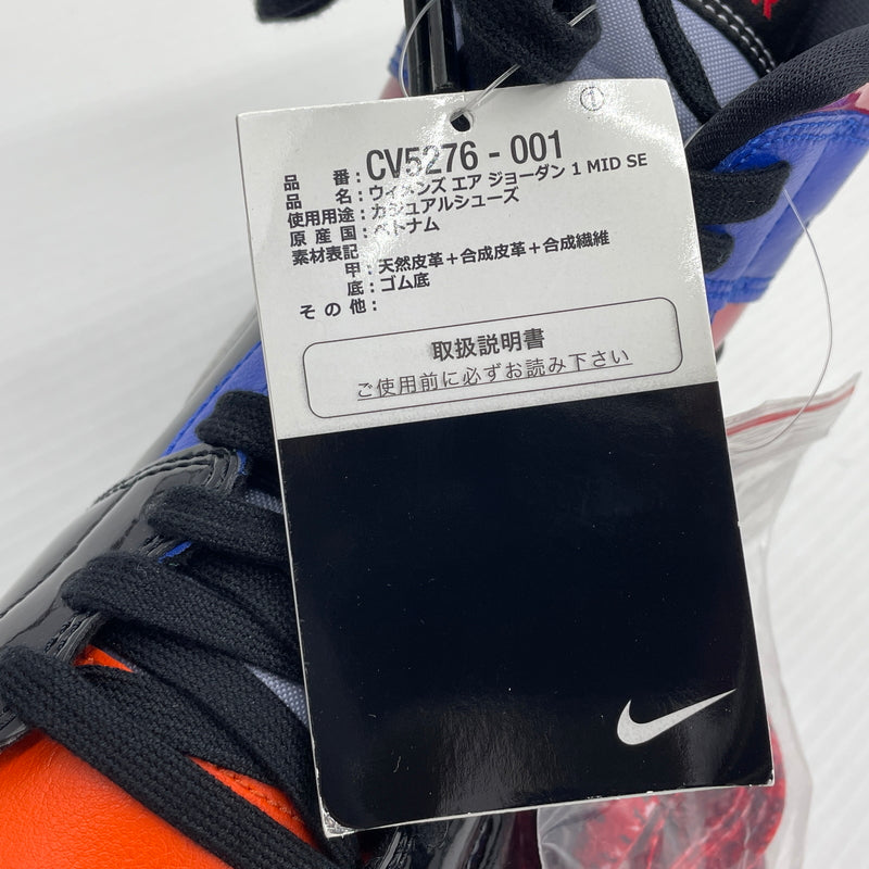 【中古品】【メンズ】 NIKE ナイキ WMNS AIR JORDAN 1 MID SE スニーカー 靴 CV5276-001 ウィメンズ エア ジョーダン ワン ミッド エスイー パテント ブレンド 靴 160-261007-sa-04-teih サイズ：29cm カラー：マルチ 万代Net店