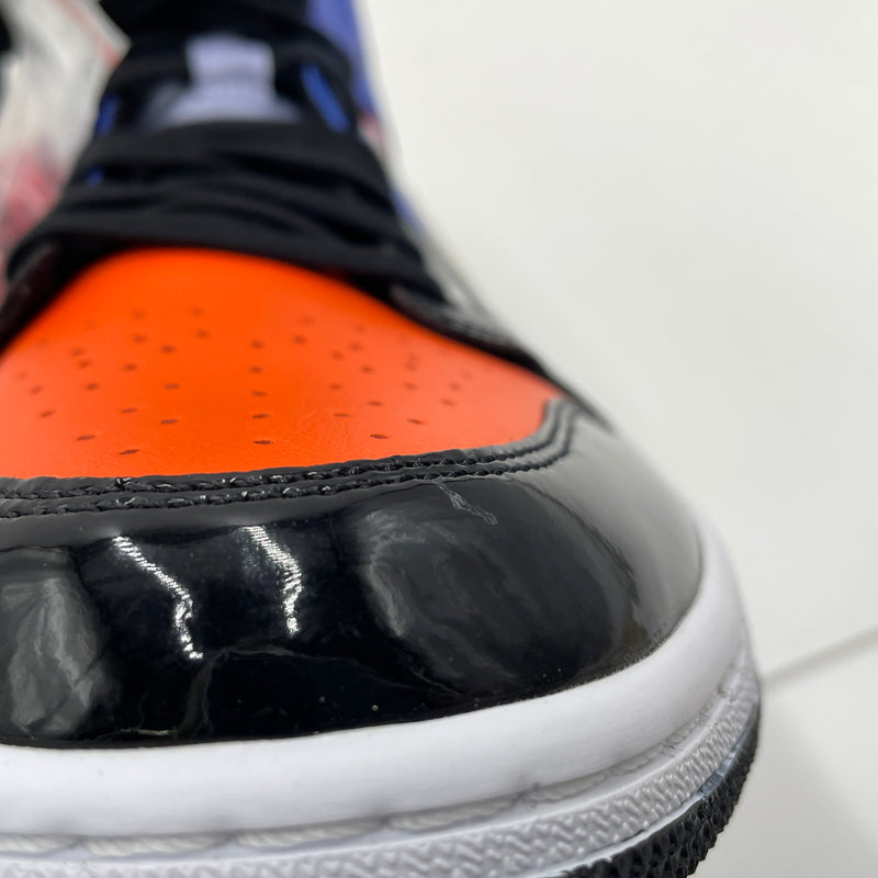 【中古品】【メンズ】 NIKE ナイキ WMNS AIR JORDAN 1 MID SE スニーカー 靴 CV5276-001 ウィメンズ エア ジョーダン ワン ミッド エスイー パテント ブレンド 靴 160-261007-sa-04-teih サイズ：29cm カラー：マルチ 万代Net店