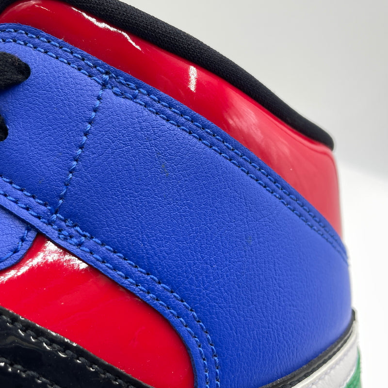 【中古品】【メンズ】 NIKE ナイキ WMNS AIR JORDAN 1 MID SE スニーカー 靴 CV5276-001 ウィメンズ エア ジョーダン ワン ミッド エスイー パテント ブレンド 靴 160-261007-sa-04-teih サイズ：29cm カラー：マルチ 万代Net店