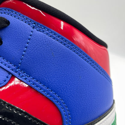 【中古品】【メンズ】 NIKE ナイキ WMNS AIR JORDAN 1 MID SE スニーカー 靴 CV5276-001 ウィメンズ エア ジョーダン ワン ミッド エスイー パテント ブレンド 靴 160-261007-sa-04-teih サイズ：29cm カラー：マルチ 万代Net店