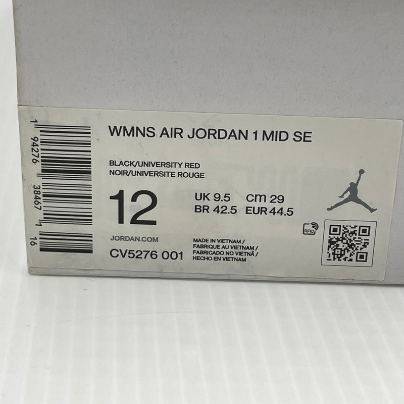 【中古品】【メンズ】 NIKE ナイキ WMNS AIR JORDAN 1 MID SE スニーカー 靴 CV5276-001 ウィメンズ エア ジョーダン ワン ミッド エスイー パテント ブレンド 靴 160-261007-sa-04-teih サイズ：29cm カラー：マルチ 万代Net店
